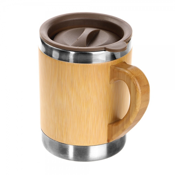 Bambusowy kubek termiczny 300 ml | Kol img