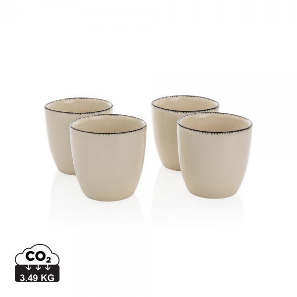 Zestaw kubków ceramicznych 120 ml Ukiyo, 4 el. img