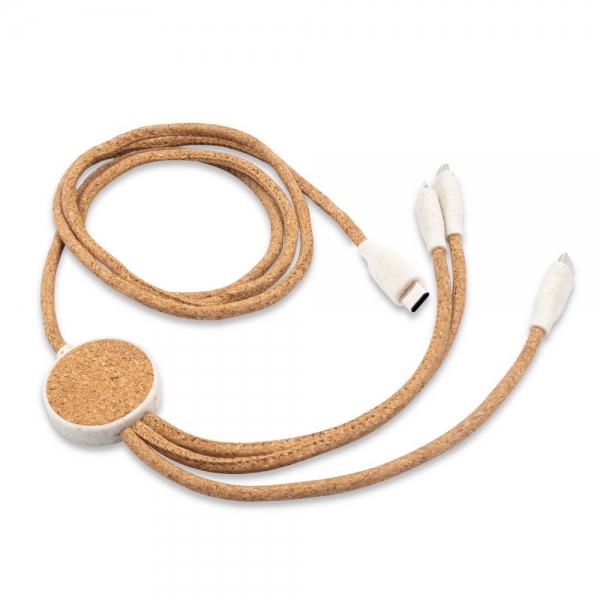 Korkowy kabel do ładowania B'RIGHT | Brent img