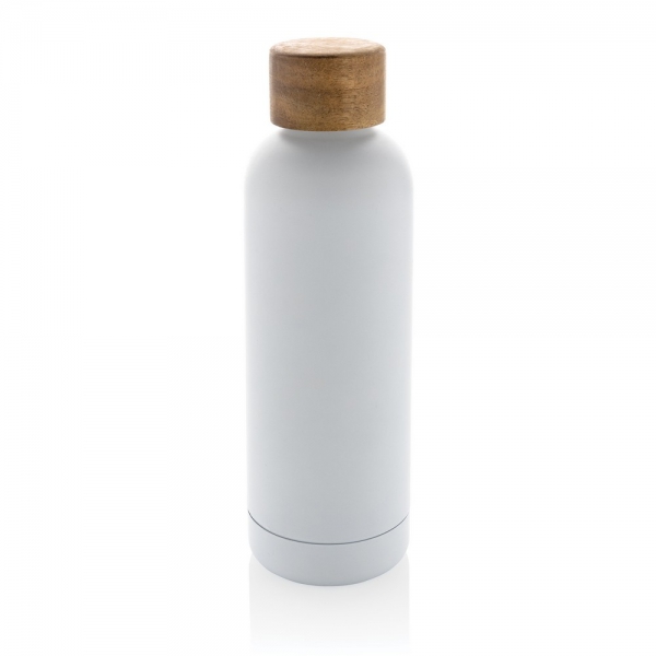 Butelka termiczna 500 ml Wood, stal nierdzewna z recyklingu img