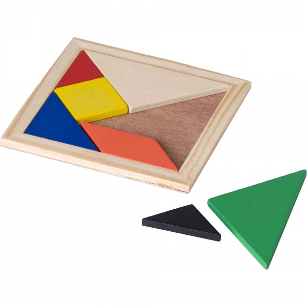 Puzzle tangram, 7 el. img