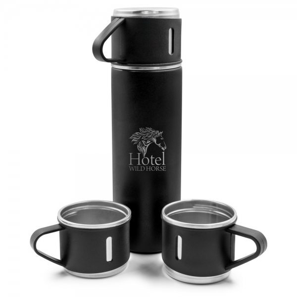 Termos 420 ml i 3 kubki 150 ml | Quavean img