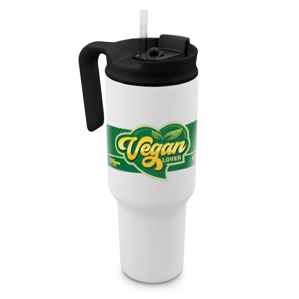 Kubek termiczny 1100 ml Air Gifts z ergonomicznym uchwytem | Ony img