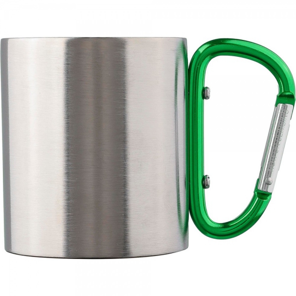 Metalowy kubek 185 ml z karabińczykiem img