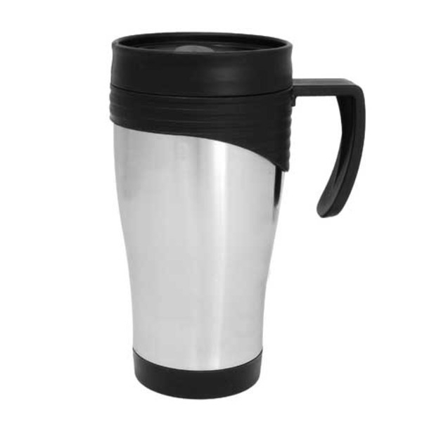 Kubek izotermiczny Odense 400 ml, srebrny img