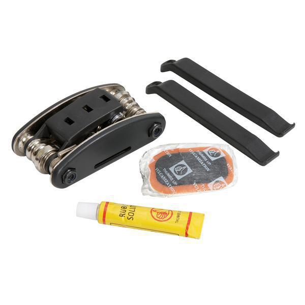 Zestaw narzędzi do roweru Biker, czarny img