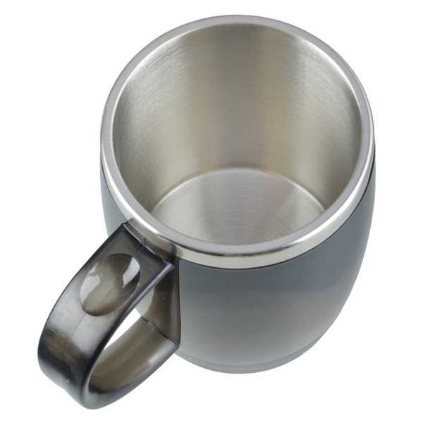 Kubek termiczny Barrel 400 ml, grafitowy img