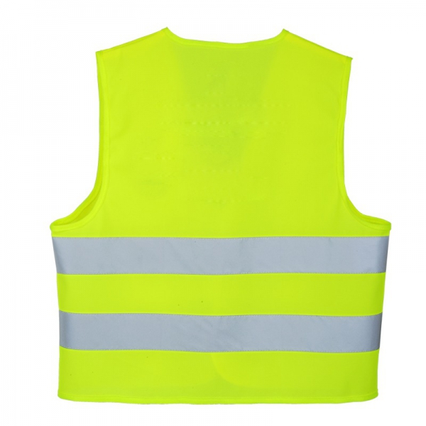 Dziecięca kamizelka odblaskowa, żółty img