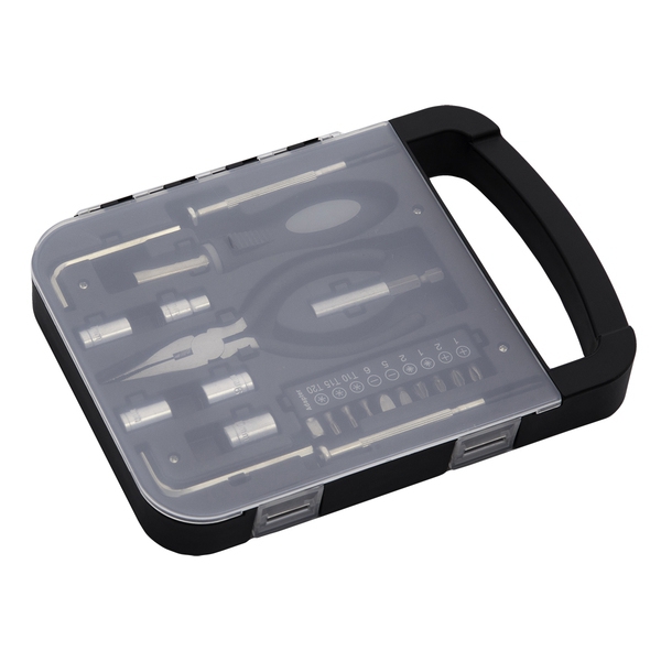 Zestaw narzędzi Hefty, czarny img