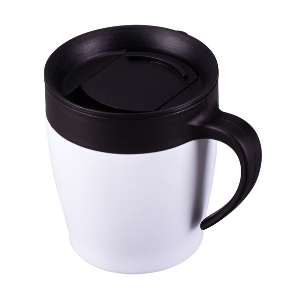 Kubek z uchem Chillout 350 ml, biały img