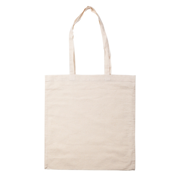Torba bawełniana 140 g/m2 - długie uszy, beżowy img