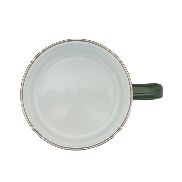 Kubek emaliowany Oldschool 500 ml, zielony img