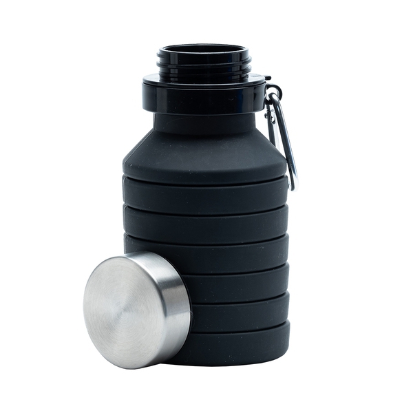 Składany bidon sportowy Makalu 550 ml, czarny img