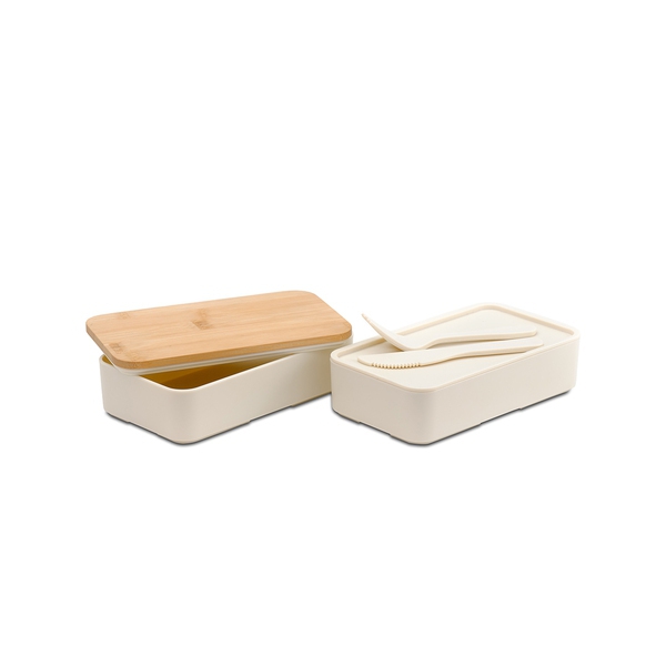 Machico lunch box podwójny, beżowy img