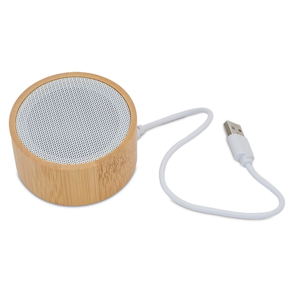 Bambusowy głośnik Bluetooth Soundy, brązowy img