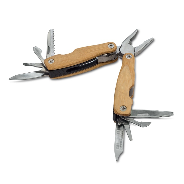 Mini multitool Exton, brązowy img