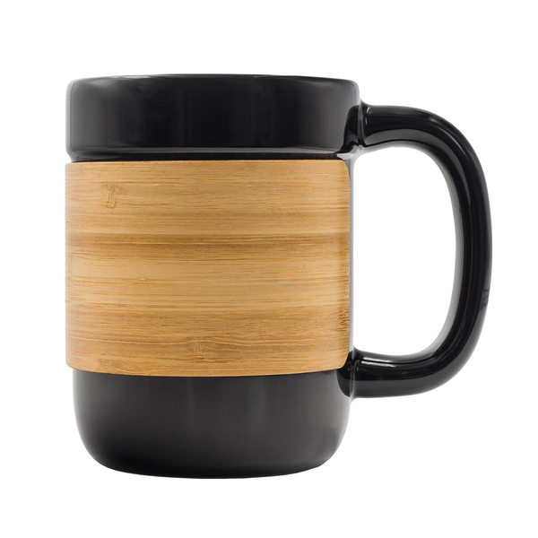 Kubek ceramiczny Soro, czarny img
