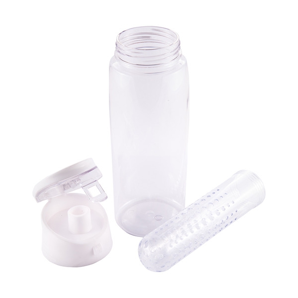 Bidon Mint 700 ml, biały/transparentny img