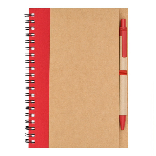 Notes z długopisem Dalvik, czerwony img