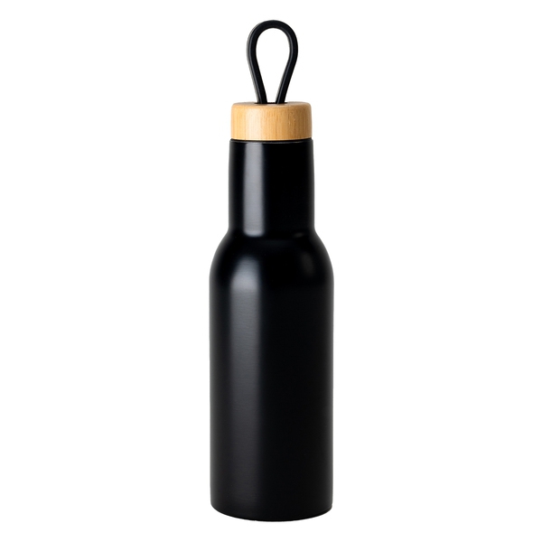 Butelka termiczna Lome 400 ml, czarny img
