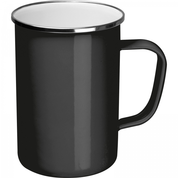 Kubek metalowy emaliowany 550 ml img