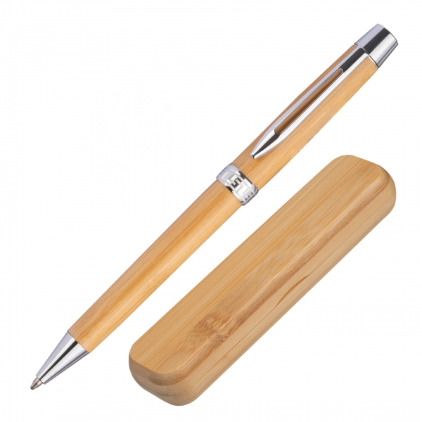 Długopis bambusowy w etui img