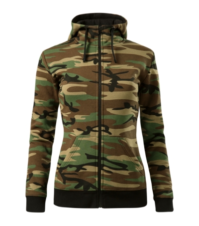 Bluza damska Camo Zipper img