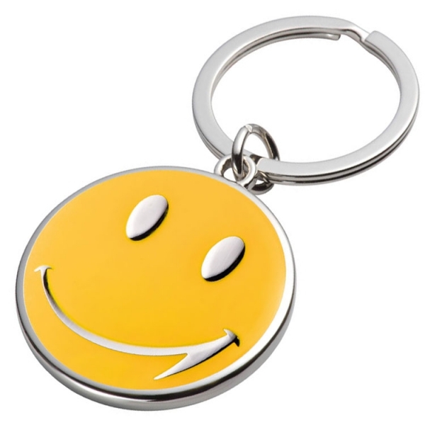 Brelok metalowy SMILE img