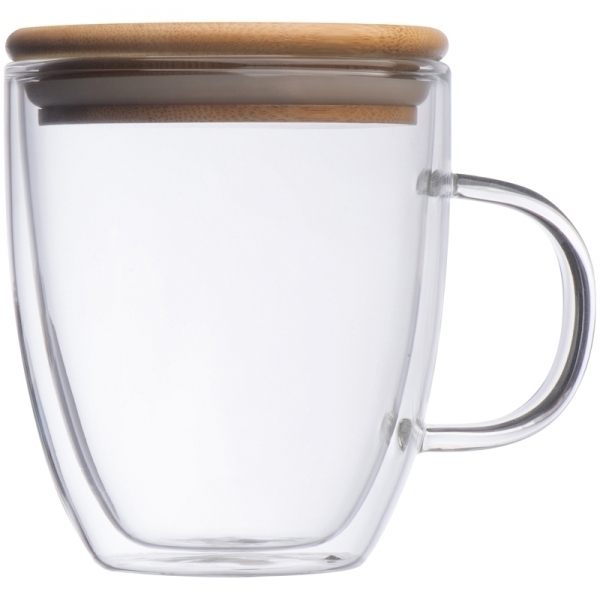 Kubek szklany z pokrywką GERTHE 350 ml img
