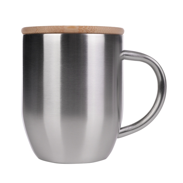 Kubek stalowy Maloy 350 ml , srebrny img