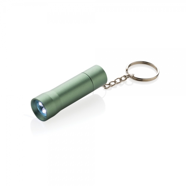 Brelok do kluczy z aluminium z recyklingu, latarka Flash img