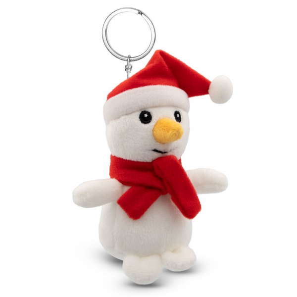 Pluszowy bałwanek, brelok | Anatols img