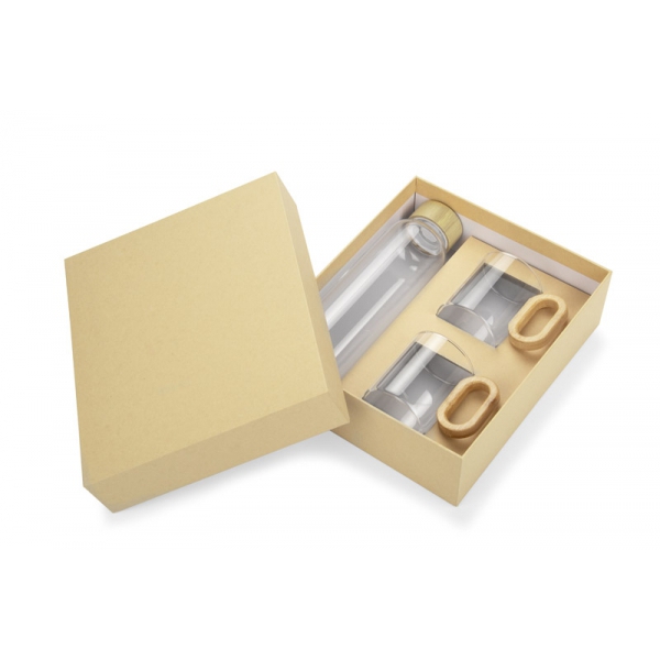 Zestaw do napojów z elementami bambusowymi TRINKLA img