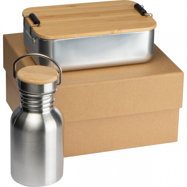 Zestaw lunch box i butelka 300 ml QUEBEC img