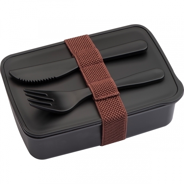 Lunch box ze sztućcami 600 ml VIGO img