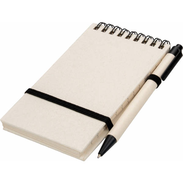 Notes A6 w linie z kartonu po mleku z długopisem AUSTIN img