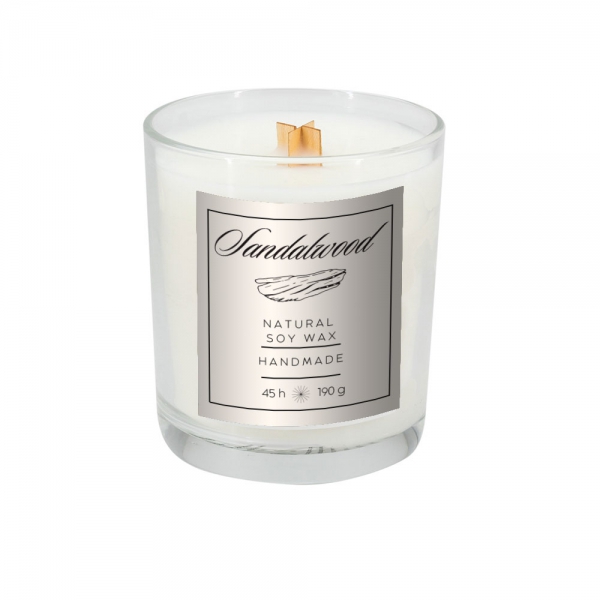 Świeca sojowa 190g Sandalwood img