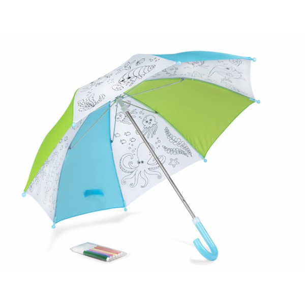 Parasol do kolorowania KIDDI z pisakami img