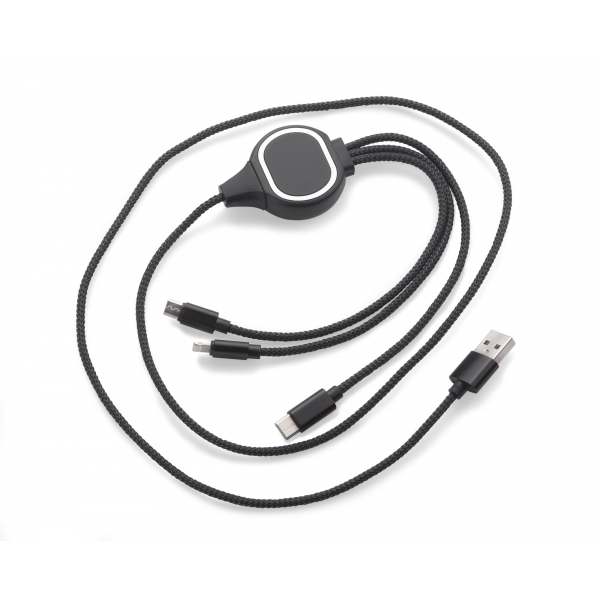 Kabel USB 3 w 1 LUX img