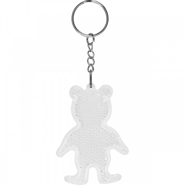 Brelok odblaskowy miś