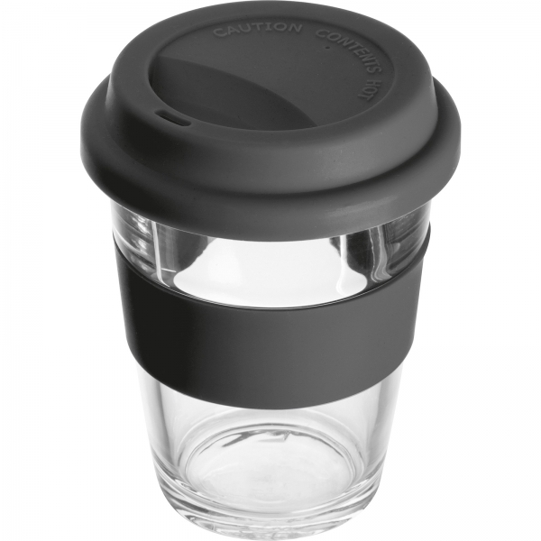 Kubek szklany z pokrywką 300 ml img